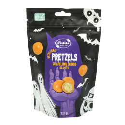 Rutuliukai  Pretzels  su apelsinų skonio glaistu 120g