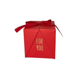 Dovanų dėžutė 1 vnt. 14,5x14,5x14,5 cm surišama