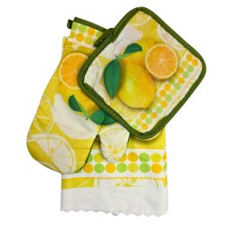 Medžiaginis virtuvės rinkinys 3 dalių