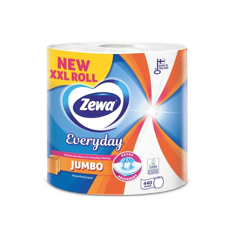 Popierinis rankšluostis  Zewa  Everyday Jumbo 1vnt 2sluoksnių