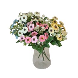 Dirbtinių gėlių puokštelė 27cm 0307-5-18