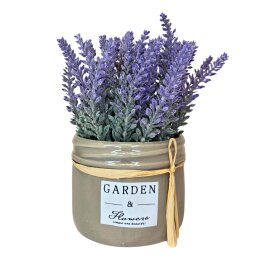 Dirbtinės levandos vazonėlyje 1808