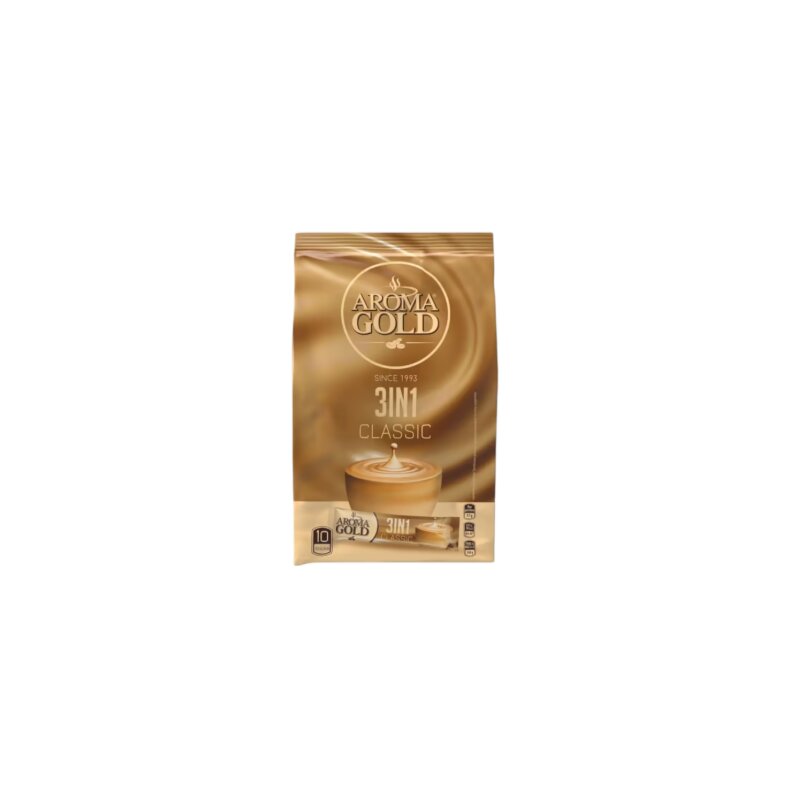Tirpus kavos gėrimas AROMA GOLD 3IN1