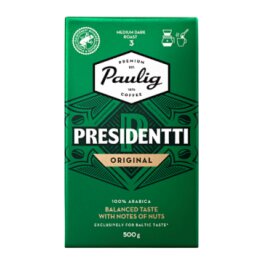 Kava Paulig Presidentti  500g malta