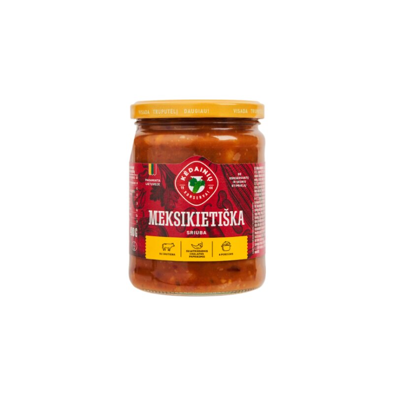 Meksikietiška sriuba  480g Kėdainių konservai