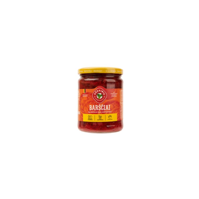 Barščiai su šviež. kopūstais 480g Kėdain