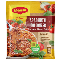 Ruošinys Maggi Idea 44g makararonams Spagetti Bolognese