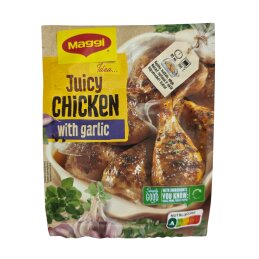 MAGGI Idea ruošinys 30g sultingai vištienai, su česnakais (kepimo maišeliis viduje)