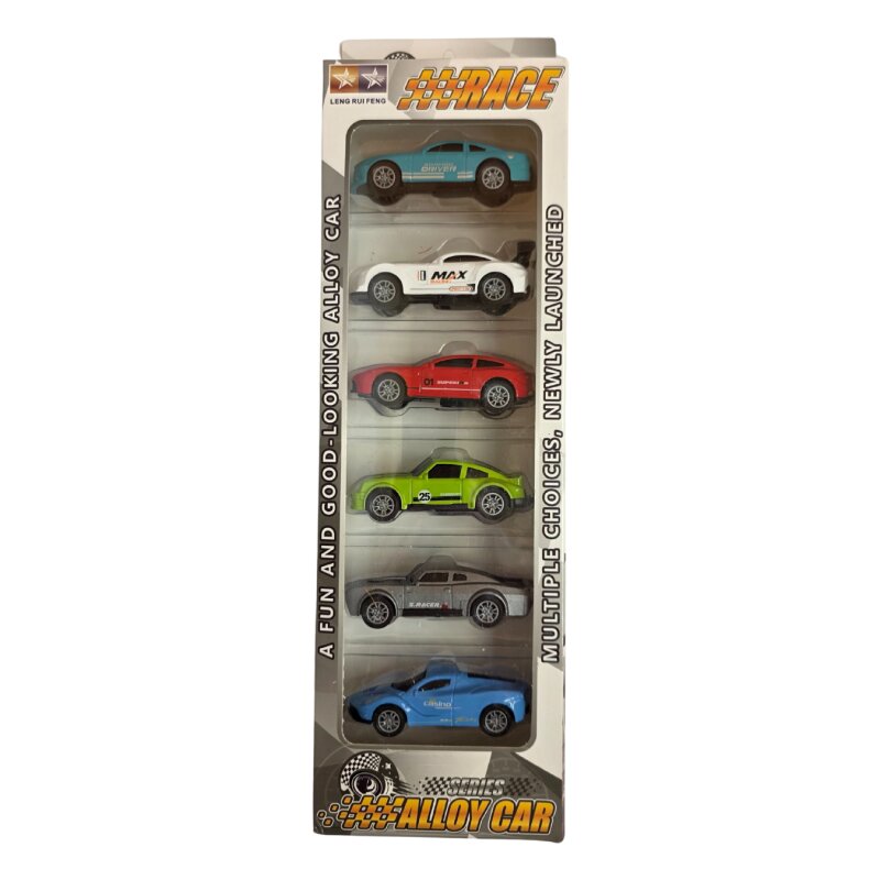 Žaislinės mašinėlės 6vnt. LR789-2A