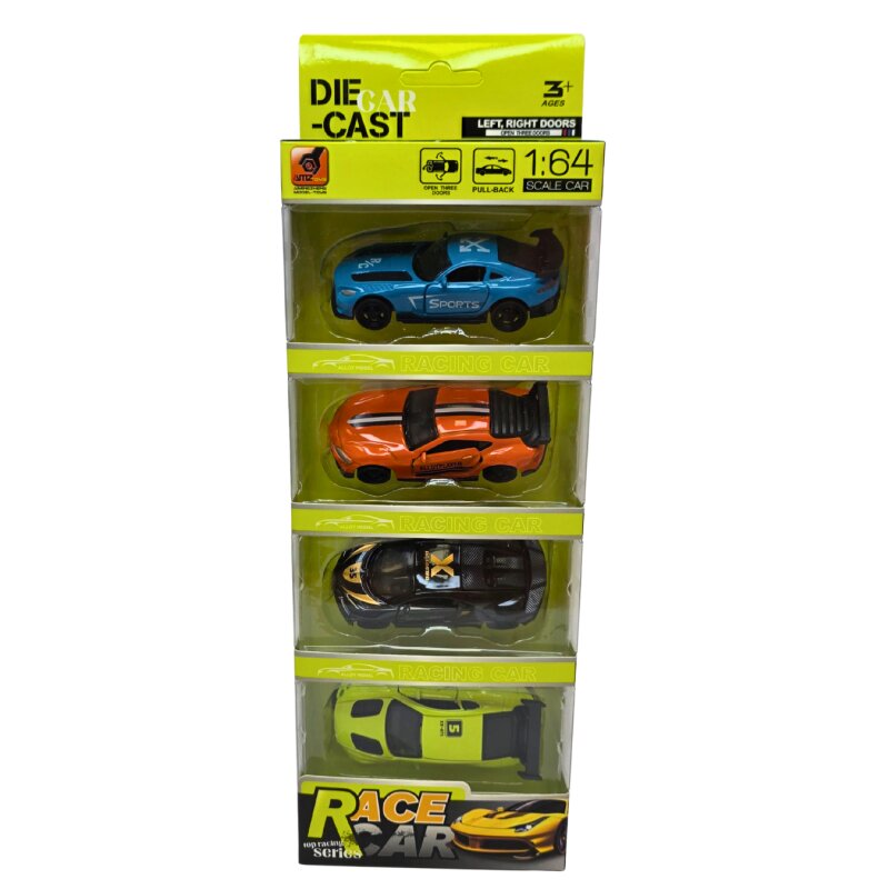 Žaislinė mašinėlės 4vnt. 6413T