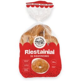Riestainiai su aguonomis 500g