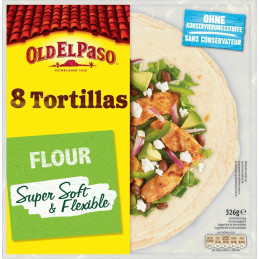 Kvietinės tortilijos OLD EL PASO 8vnt, 326g