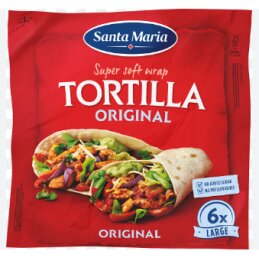 Tortilijos  Santa Maria  Original (6vnt),  371g