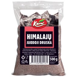 Natūrali juodoji "Himalajų" druska, 500g