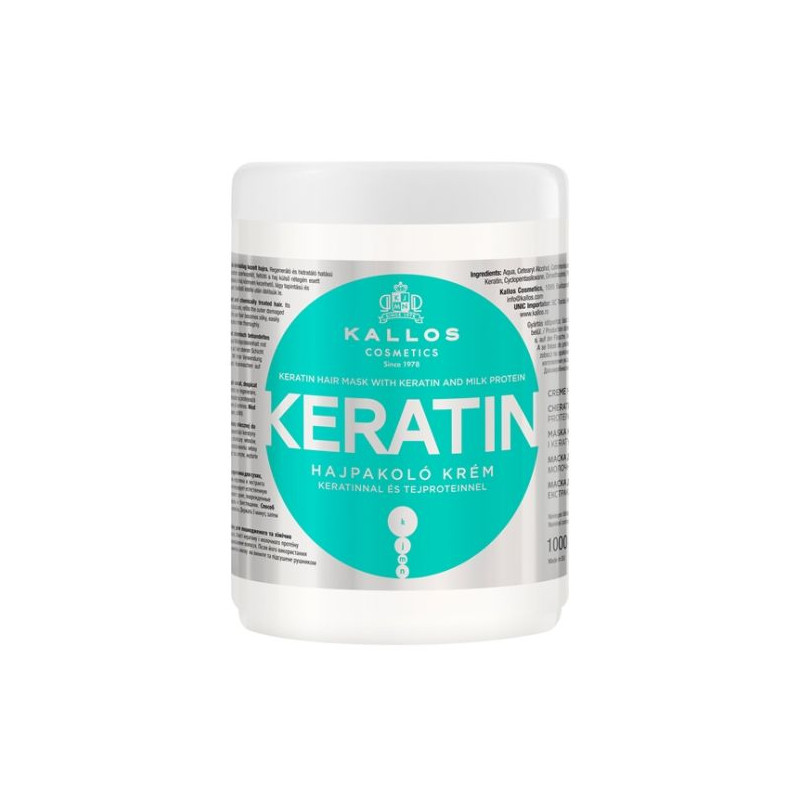 Plaukų kaukė  Kallos  Keratin  1000ml