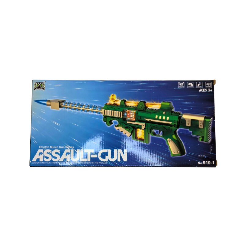 Žaislinis šautuvas su garsais ir šviesomis 910-2