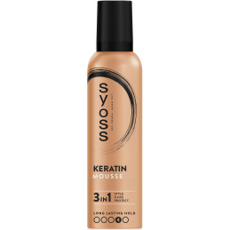Plaukų putos SYOSS Keratin250ml