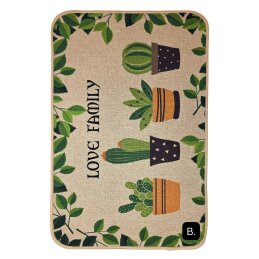 Durų kilimėlis gumine apačia  38*58cm F3-1681658