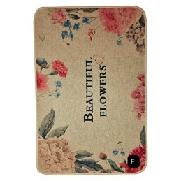 Durų kilimėlis gumine apačia  38*58cm F3-1681658