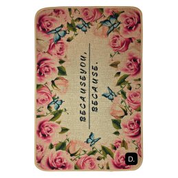 Durų kilimėlis gumine apačia  38*58cm F3-1681658