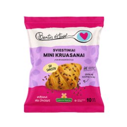 Įvairiagrūdžiai sviestiniai mini kruasanai  Beatos virtuvė  350g šaldyti