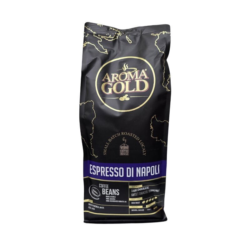 Kavos pupelės AROMA Gold Espresso Di Napoli, 1kg