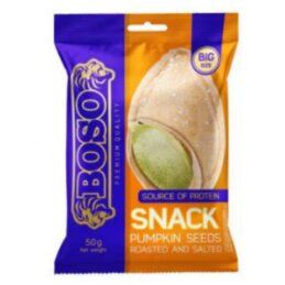 Skrudintos BOSO moliūgų sėklos, 50 g