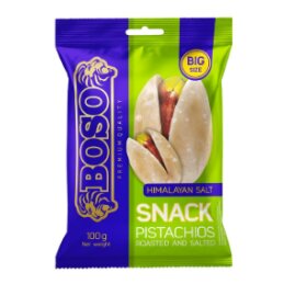 Skrudintos ir sūdytos Boso pistacijos, 100g