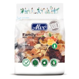 Šeimos  vaisių ir riešutų mišinys 300g