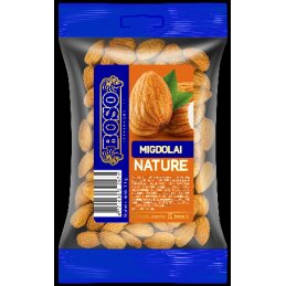Migdolų riešutai Boso, 100g.