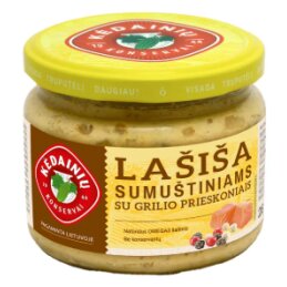 Lašiša sumuštiniams, 280g su grilio prieskoniais