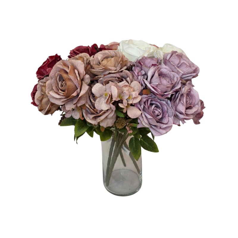 Dirbtinių gėlių puokštė 042203