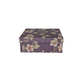 Dovanų dėžutė gėlėta 1 vnt. A-421