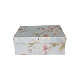 Dovanų dėžutė gėlėta 1 vnt. A-421