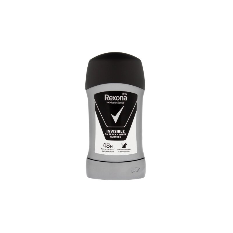 Rutulinis antiperspirantas Rexona Men  Invisible Black+white 50ml