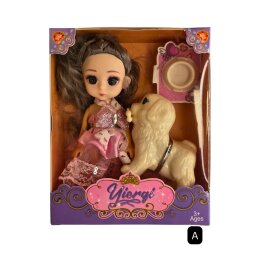 Lėlė su priedais Yiergi 1vnt. 8005