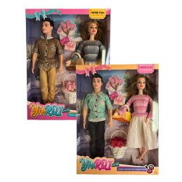 Lėlių pora 2vnt.  YIEROI 22811