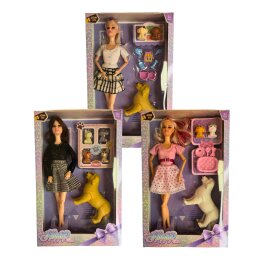 Lėlė su priedais 8006