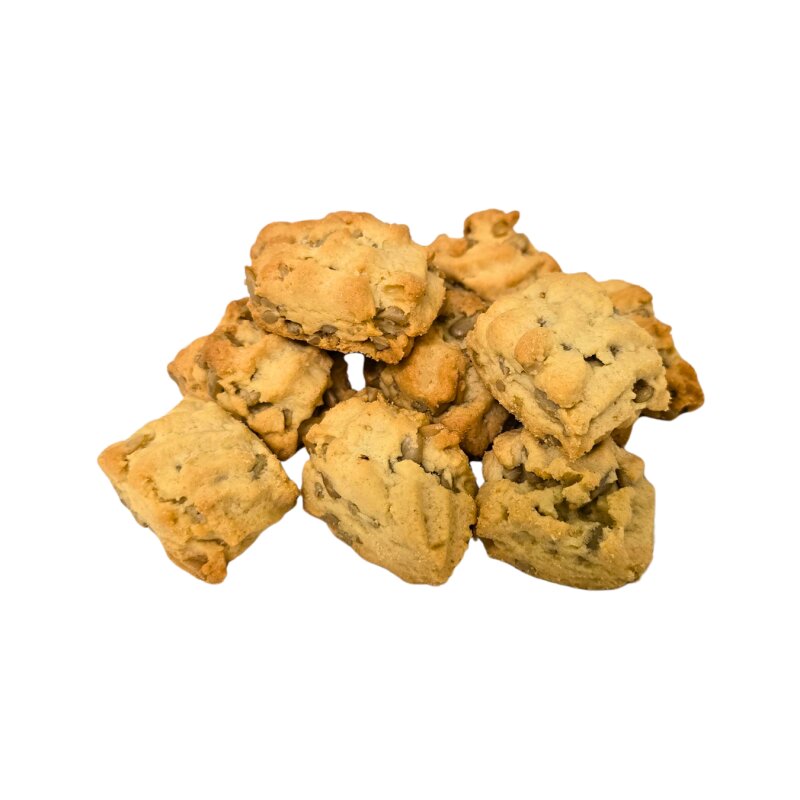 Sausainiai su saulėgrąžomis Klaipėdos duona