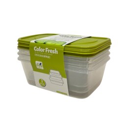 Plastikiniai indeliai su dangteliais 3vnt. 047160