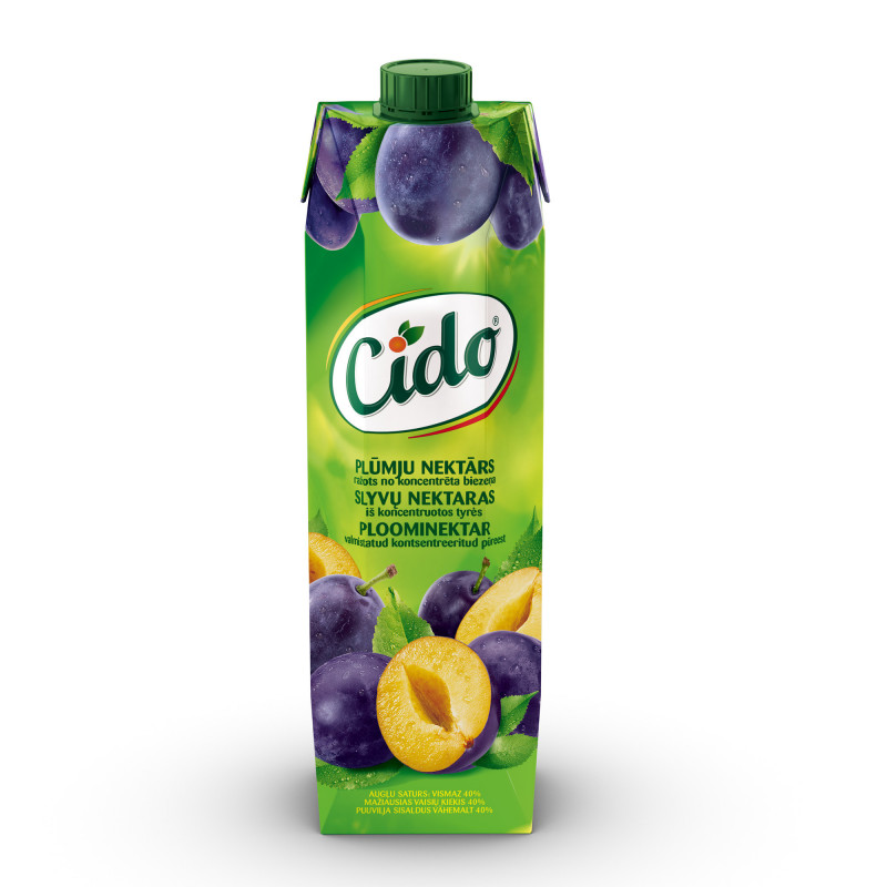 Nektaras  Cido slyvų 35%, 1l