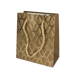 Popierinis dovanų maišelis 12*14*6 cm  DV-BK9737