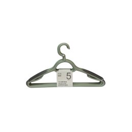 Plastikinės pakabos rūbams 5 vnt. 049714