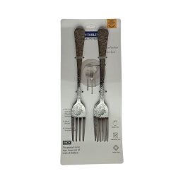 Šakutės nerūdijančio plieno 6vnt. 3310