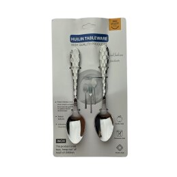 Arbatiniai šaukšteliai nerūdijančio plieno 6vnt. 3303