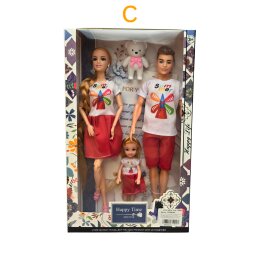Žaislinės lėlės 3vnt   8102