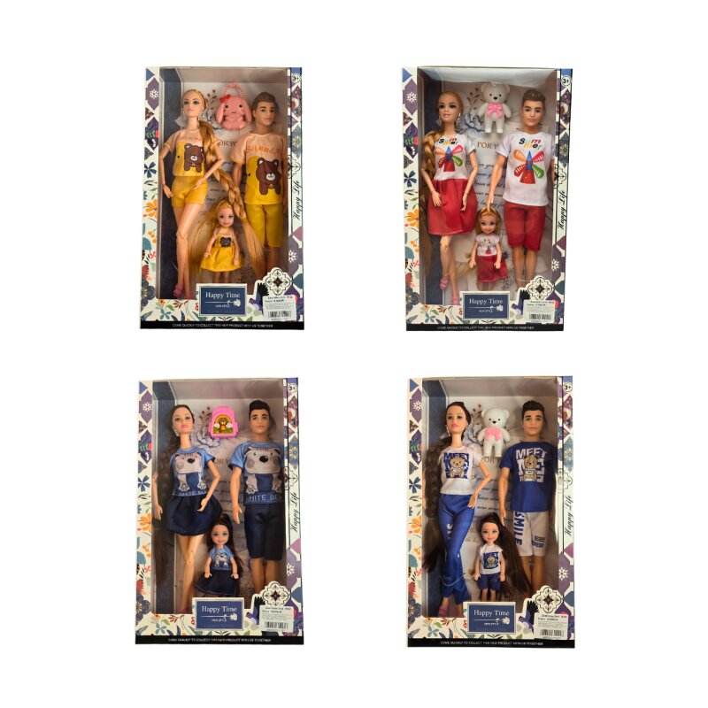 Žaislinės lėlės 3vnt   8102