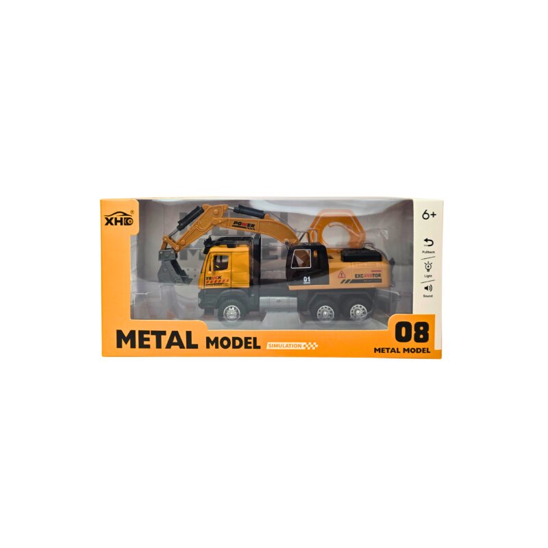 Žaislinė mašinėlė-ekskavatorius A3517