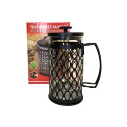 Kavinukas/arbatinukas nuspaudžiamas 600ml XT-10-600