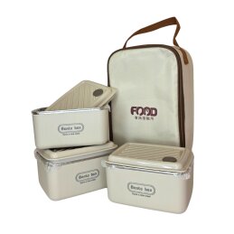 Plast.priešpiečių dėžutė 3vnt su maišeliu wf059813